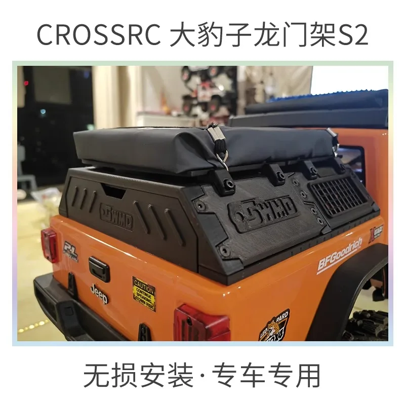 CROSSRC EMOX4 1:8RC support de toit sur chenilles S2 Installation Non destructive sac de tente accessoires de Simulation extérieure pièces de Modification