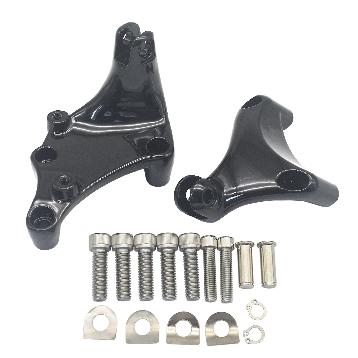 

Motorcycle Rear Passenger Foot pegs Pedal Mount For Harley Forty Eight XL 883 XL1200 Sportster Seventy Two 2014 2015-2023