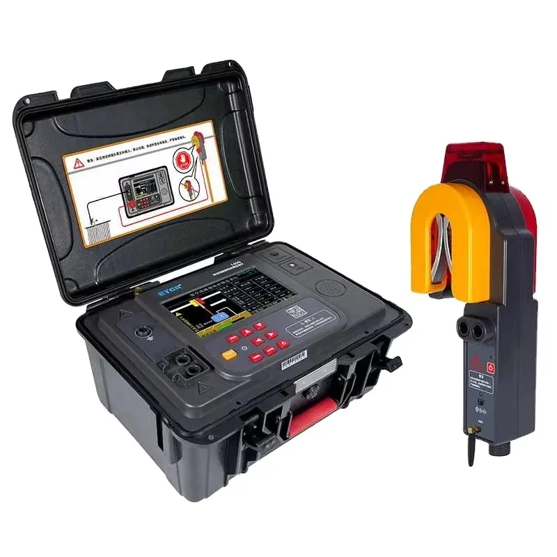 ETCR1400 Overhead Line Ground Fault Detector Insulator Lightning Arrester Fault Tester with Bluetooth