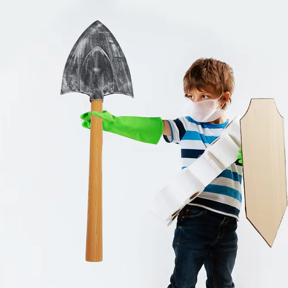 

3pcs Stage Performance Props Pickaxe Shovel Sickles Set Lightweight Durable Photography Prop For Cosplay Drama Party Decorative