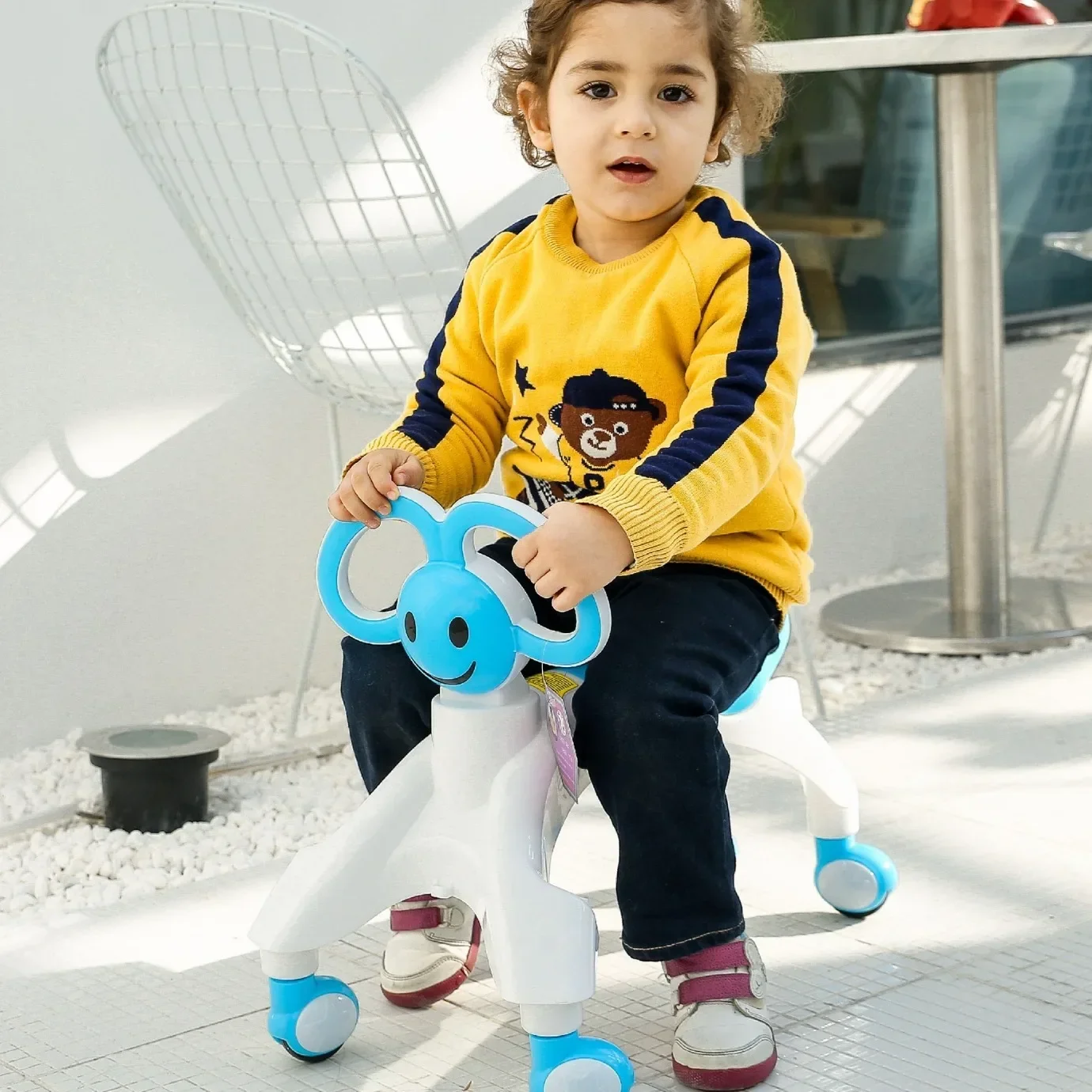 Yo yo torção bicicleta das crianças aprender a andar slide bicicleta novo carrinho de criança mãe e bebê atividade presente