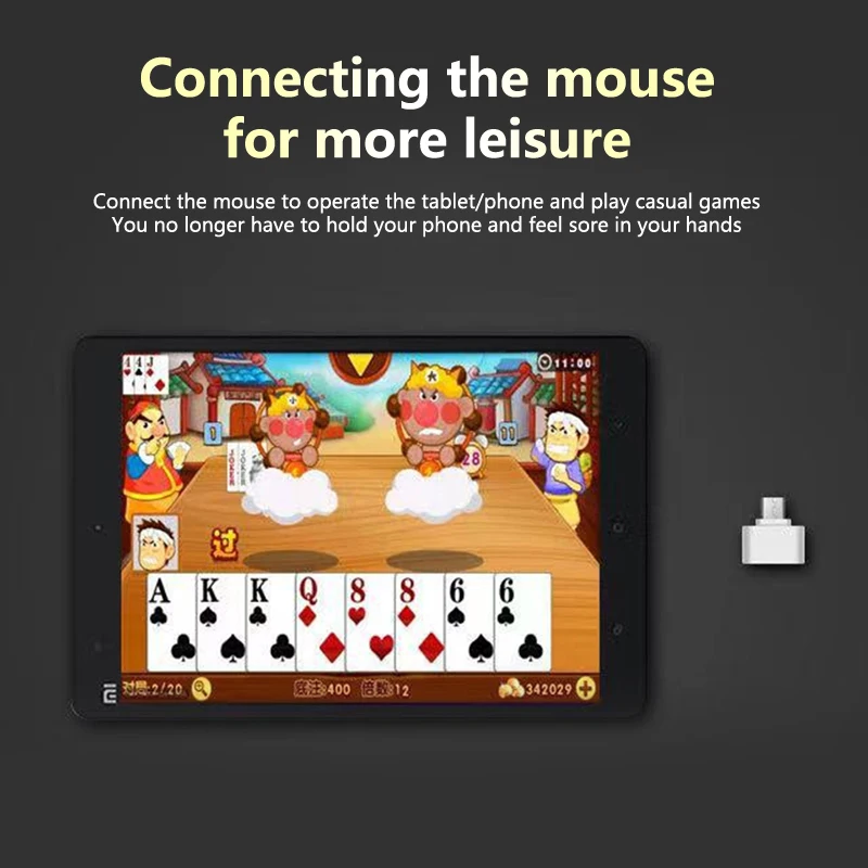 Micro USB OTG Cable Adapter For Xiaomi Redmi Note 5 Micro USB Connector For Tablet Android USB 2.0 OTG Adapter