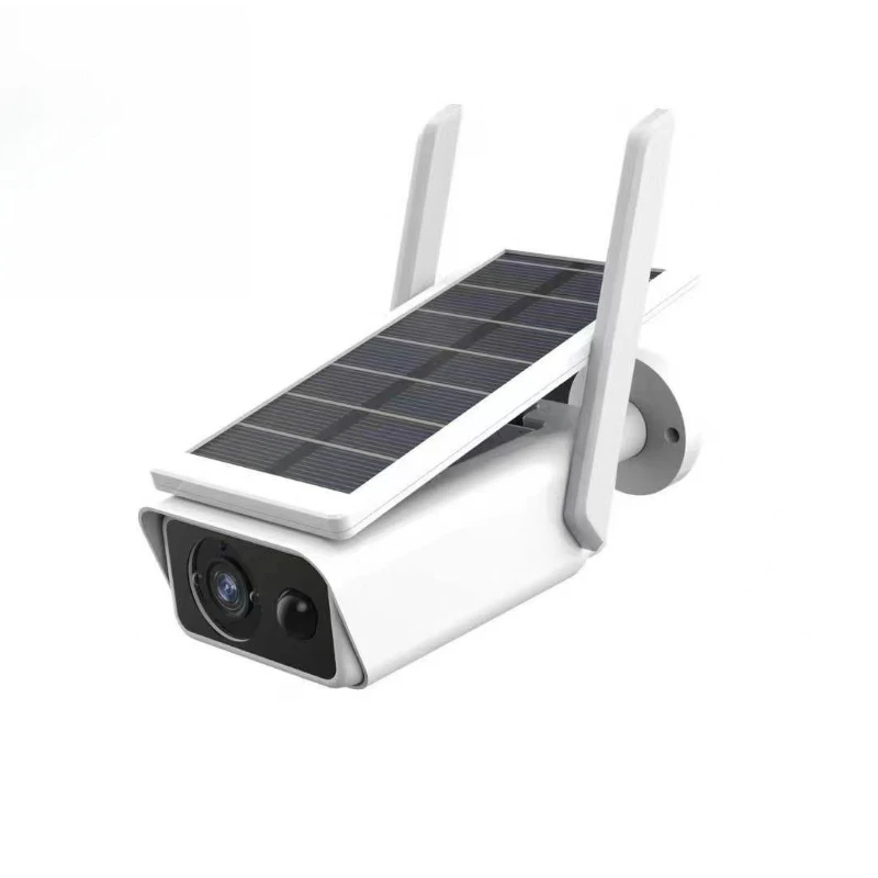 

Solar low power wireless surveillance camera lithium battery 4MP high definition wifi waterproof gun