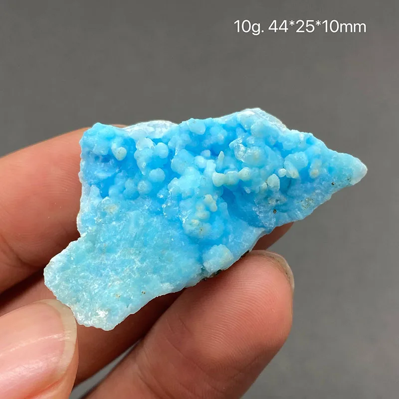 100%  Natural blue aragonite Mineral Specimens Stones and Crystals Healing Crystal