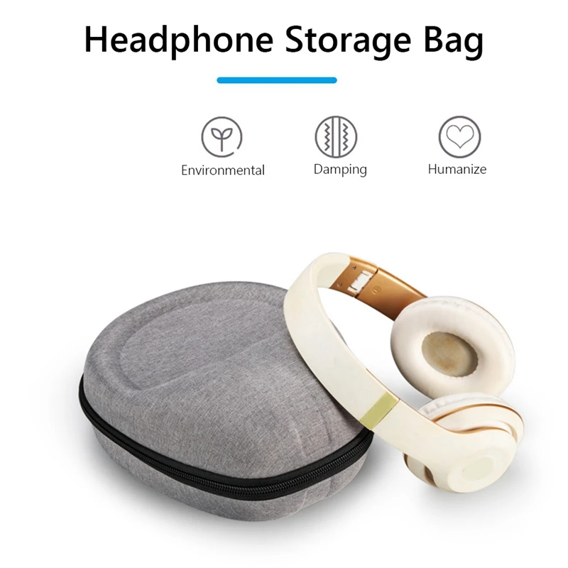 Hard EVA Travel Carrying Case Bluetooth Headset Storage Bag Cover For Sony WH-CH720N WH-CH520N WH-1000XM4 Headphone