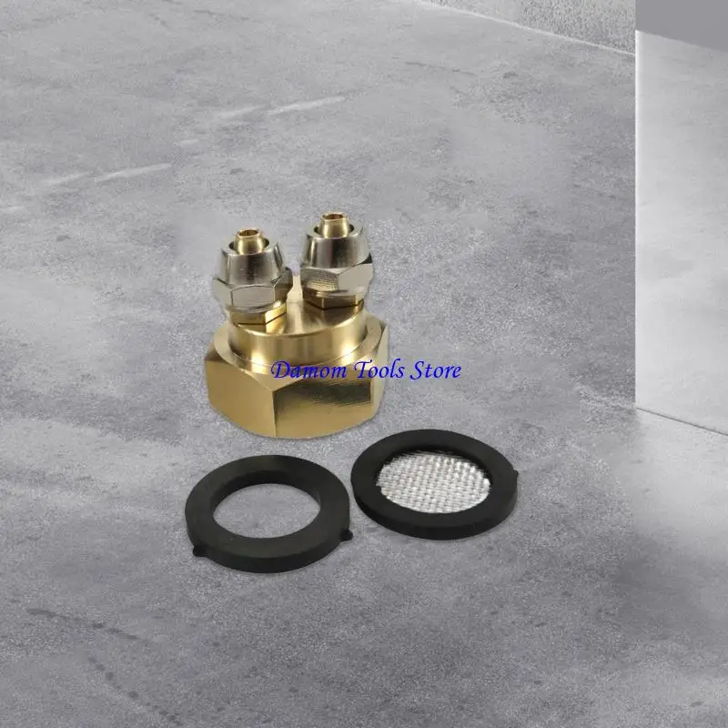 57BE Brass Drip Irrigation Hose Connector For Precisely Control Easy to Install