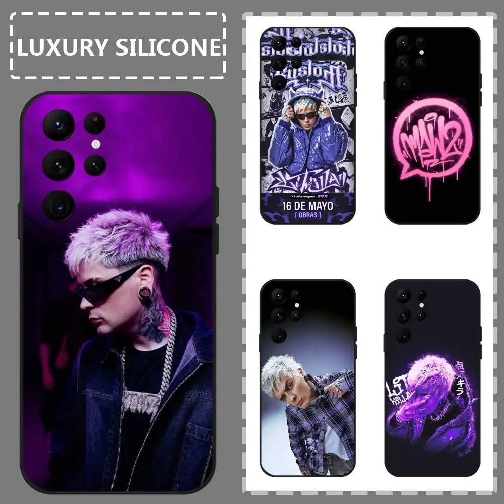 

Singer Lit K-killah KUSTOM Phone Case For Samsung Galaxy S24 Ultra S22 S23 Ultra S21 S20 5G Protective Silicone TPU Soft Funda