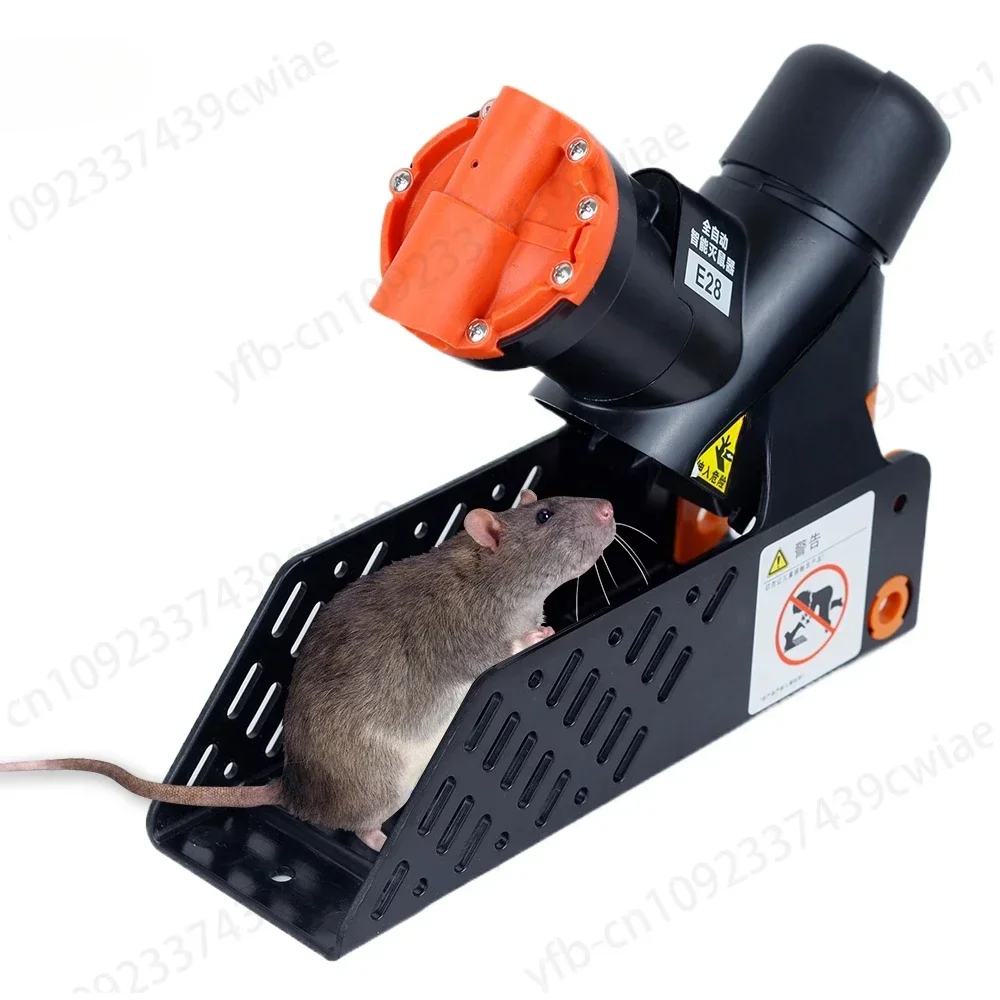 

Smart Mouse Trap CO2 Humane Catcher, Pest Controller Kids/Pets Safe Rat Traps Capture for Warehouse Garage Garden Home Reusable