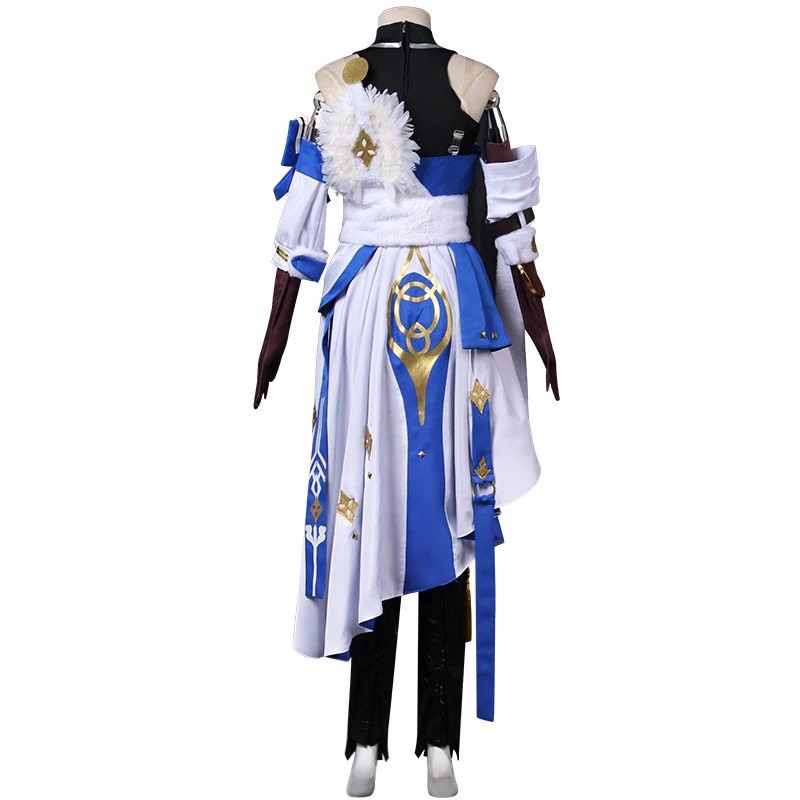 Nowa gra Honkai: gwiazda szyna brązowa przebranie na karnawał peruka sukienka Cosplay włosy Halloween karnawał Cosplay kostium imprezowy kobiet XS-XXL