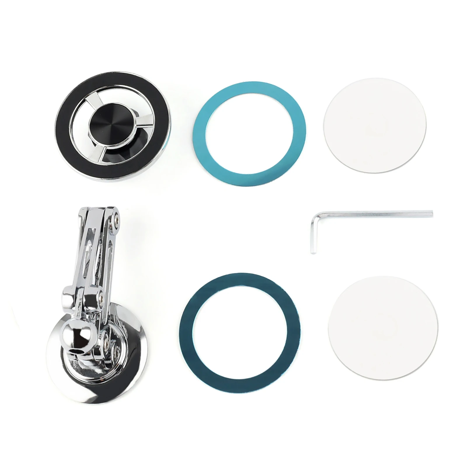 Soporte de teléfono magnético Universal para coche, accesorio telescópico de 360 grados para iPhone 14, 13, 12, 11