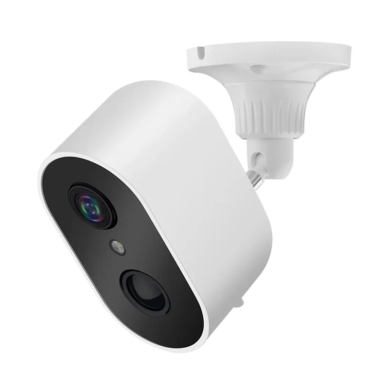 

2026 Rechargeable Battery Wifi Security Cameras Two-way Audio Colorful Night Vision 18650 Lithium Battery Powered Wireless Ip Ca