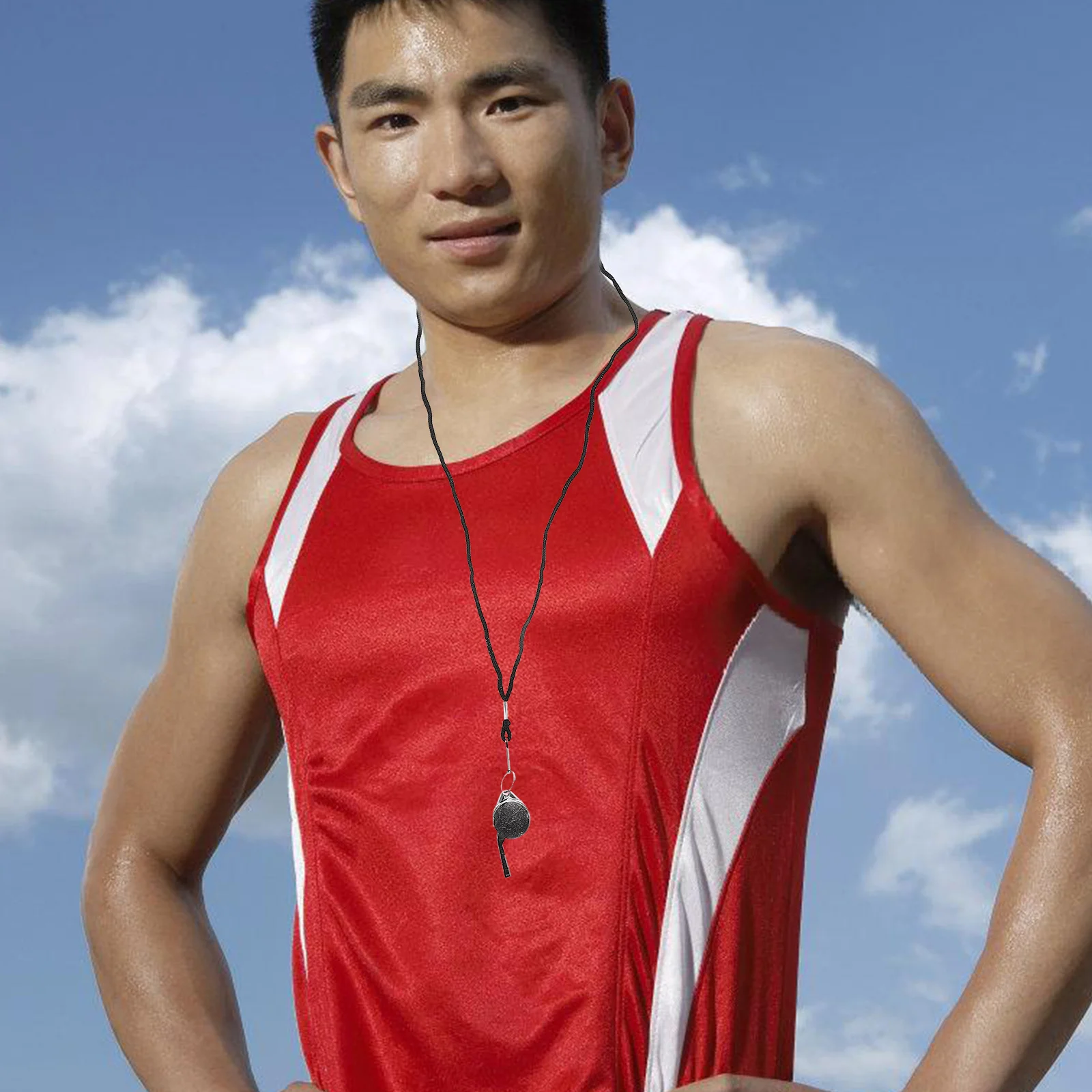 Stainless Steel Whistle Small Portable Emergency Survival Sports Safety Referee Outdoor Loud Whistle For Teacher Pe Gym