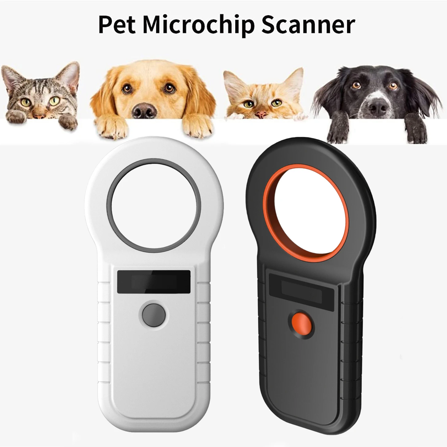 

W90D Portable Animal Tag Reader USB RFID 134.2Khz/125Khz EMID Pet Chip Scanner Data Storage FDX-B ISO 11784/85 Microchip Reader