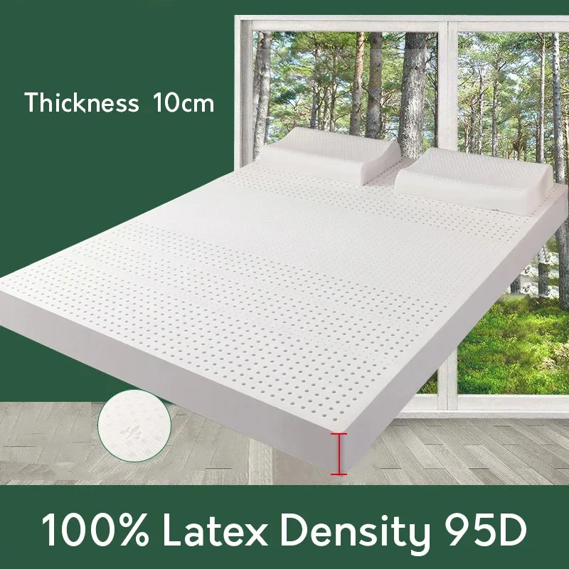 

Natural Thailand imported latex mattress raw liquid mattress rubber cushion double single home tatami mats queen king full size