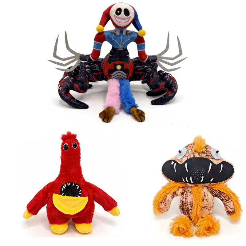 

The Prototype Wrongside Outimals Plush Soft Stuffed Doll Horror Game 5 Anime Character Toys Gift For Teens Gamers Fan Home Decor