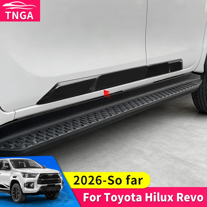 

For 2026 Toyota Hilux SR5 SR Side Body Anti Collision Decorative Strip Scratch Resistant Vehicle Protection Exterior Accessories