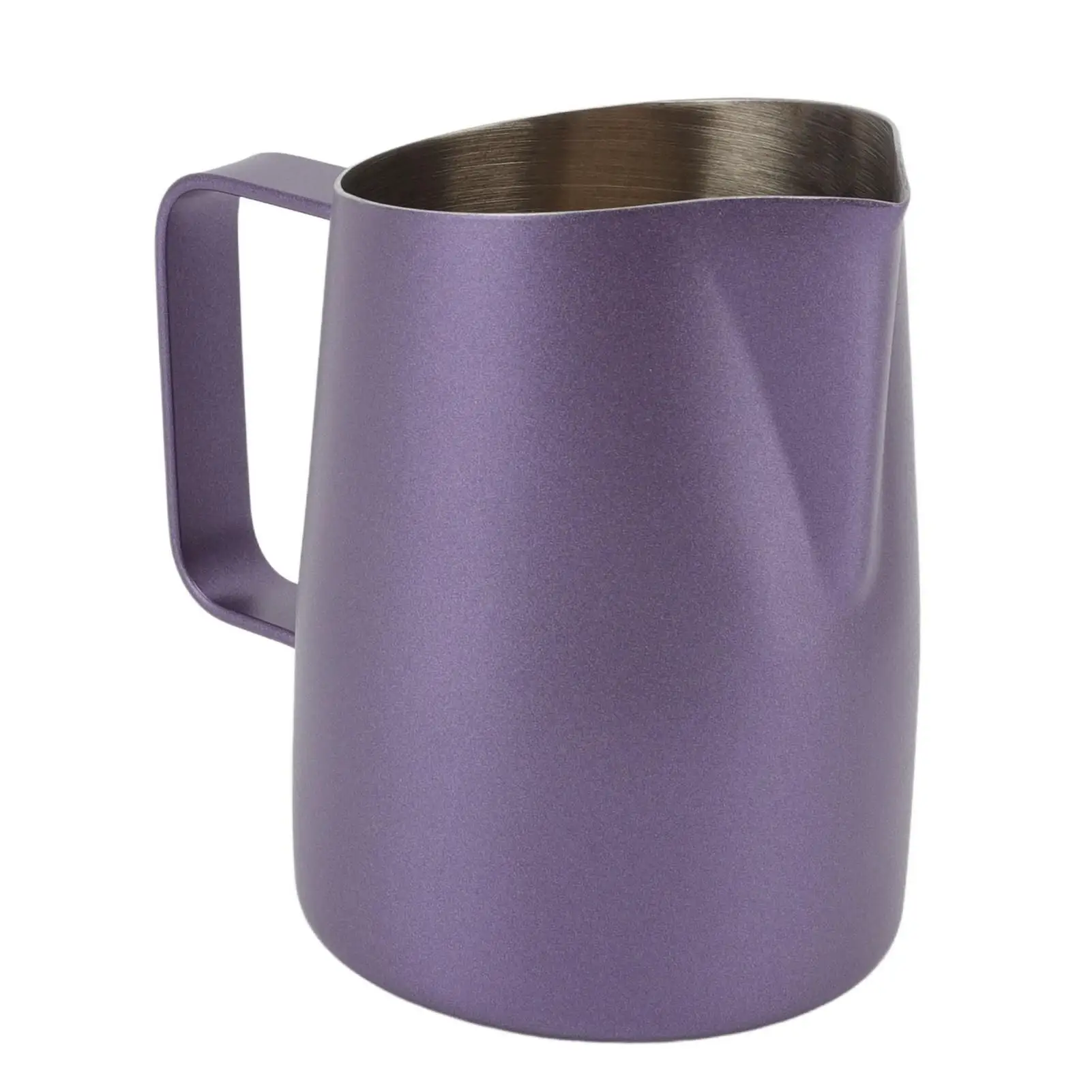 

Stainless Steel Milk Frothing Pitcher 450ml/600ml Coffee Latte Art Tool Slanting Mouth Flower Design Grade Jug