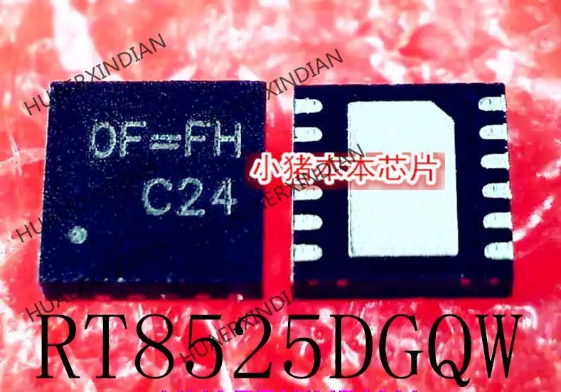 Оригинальная печать RT8525DGQW=FH OF= 0F= DFN12