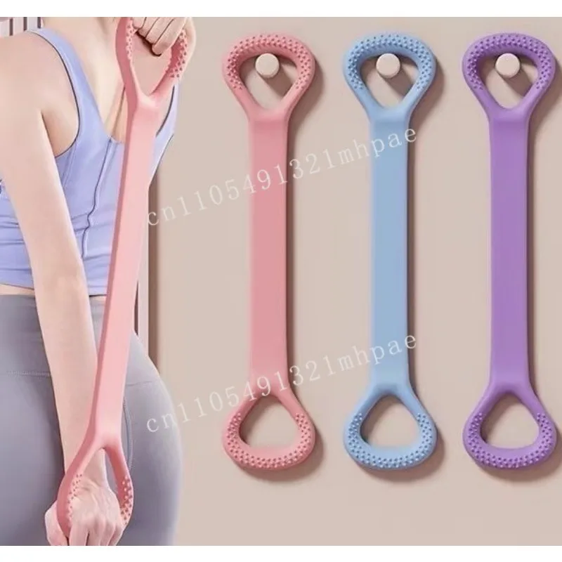 

Stretch Strap Yoga 8 figure Tensioner Yoga Tool Open Back Practice Shoulder Yoga Stretching Belt Elastic Stretch Band Workout