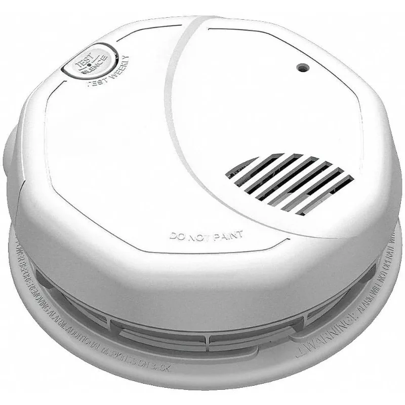 BRK 3120B Hardwired Photoelectric and Ionization Smoke Alarm with Battery Backup, Dual Sensing Smoke Alarm, 1-Pack