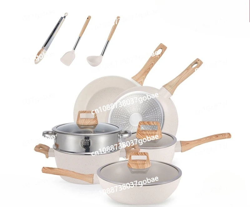 

Бытовой набор кастрюль для спагетти, универсальная индукционная плита, кастрюля с антипригарным покрытием, набор кухонных принадлежностей