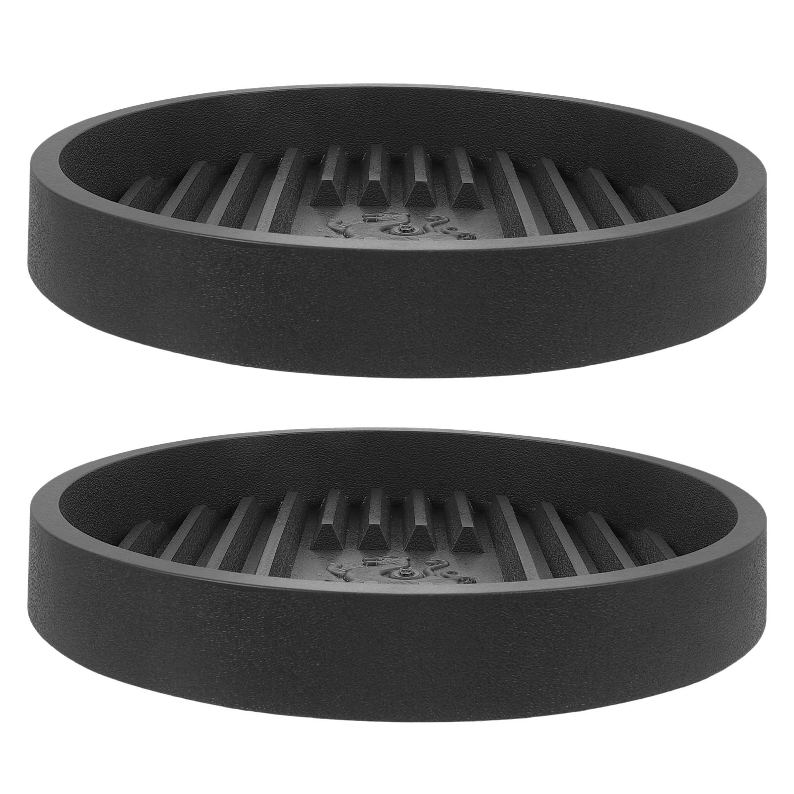 

2pcs Toilet Plunger Drip Tray Holder Base with Drying Mat for Bathroom Cleaning Tool Lightweight Portable Efficient Clog Removal