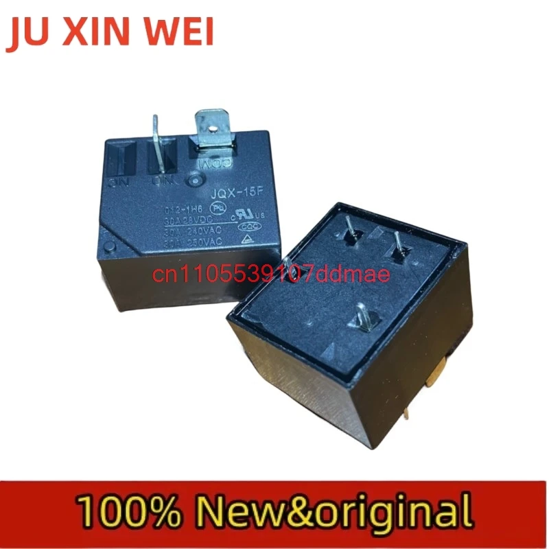 2PCS Novo relé 100% original embutido 012-1h6 12vdc tabletes 30a/40a jqx 15f 012 1h6 4pin