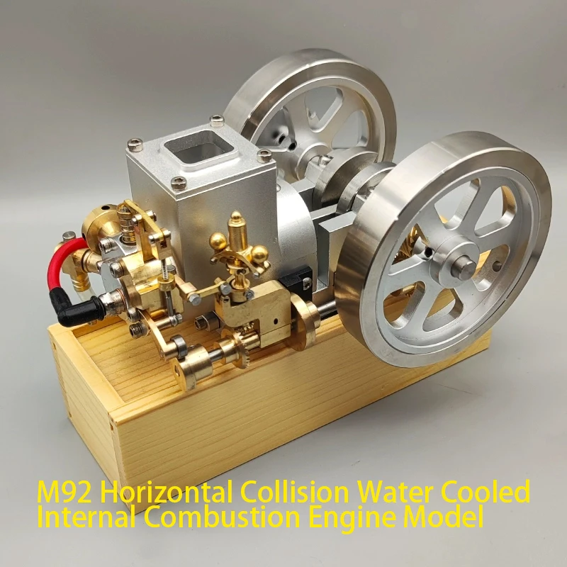 

M92 Horizontal Single Cylinder Speed Limited Engine Model 6CC Metal Water Cooled Internal Combustion Engine