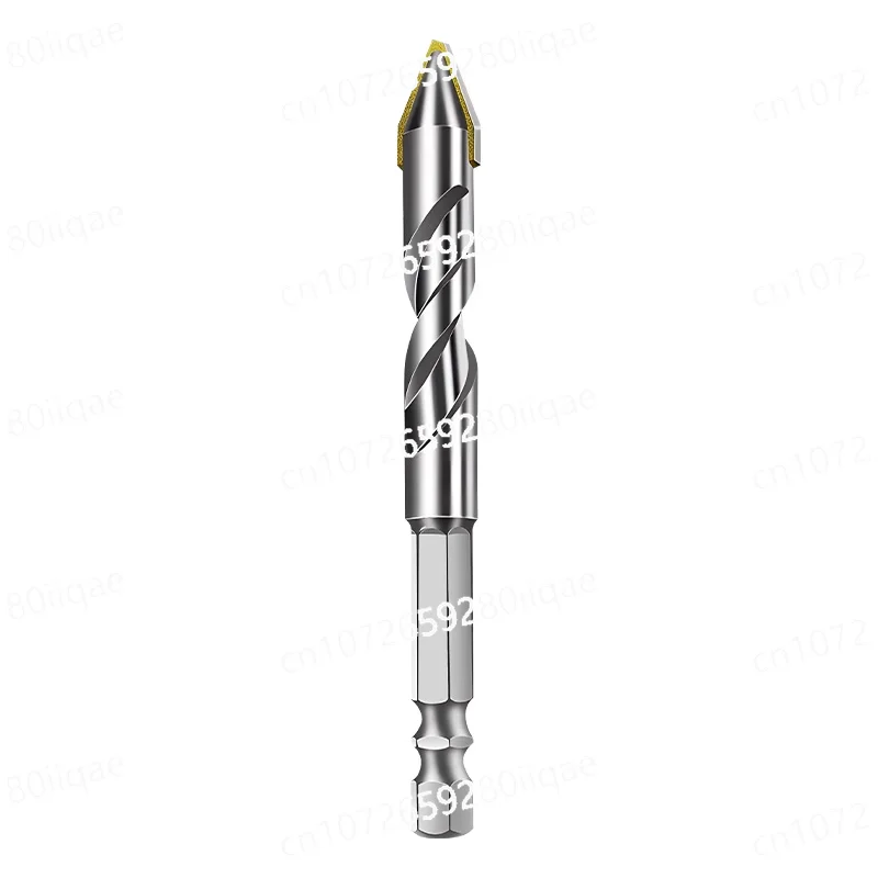 Ceramic crooked head eccentric drill bit dry tile special glass triangular drill hexagonal electric rotor