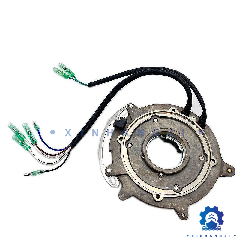 69P-85560-00 Base Assy for Yamaha Outboard 2-strokeT25/T30 Charging + trigger + lighting with aluminum，69P8556000，69P-85560