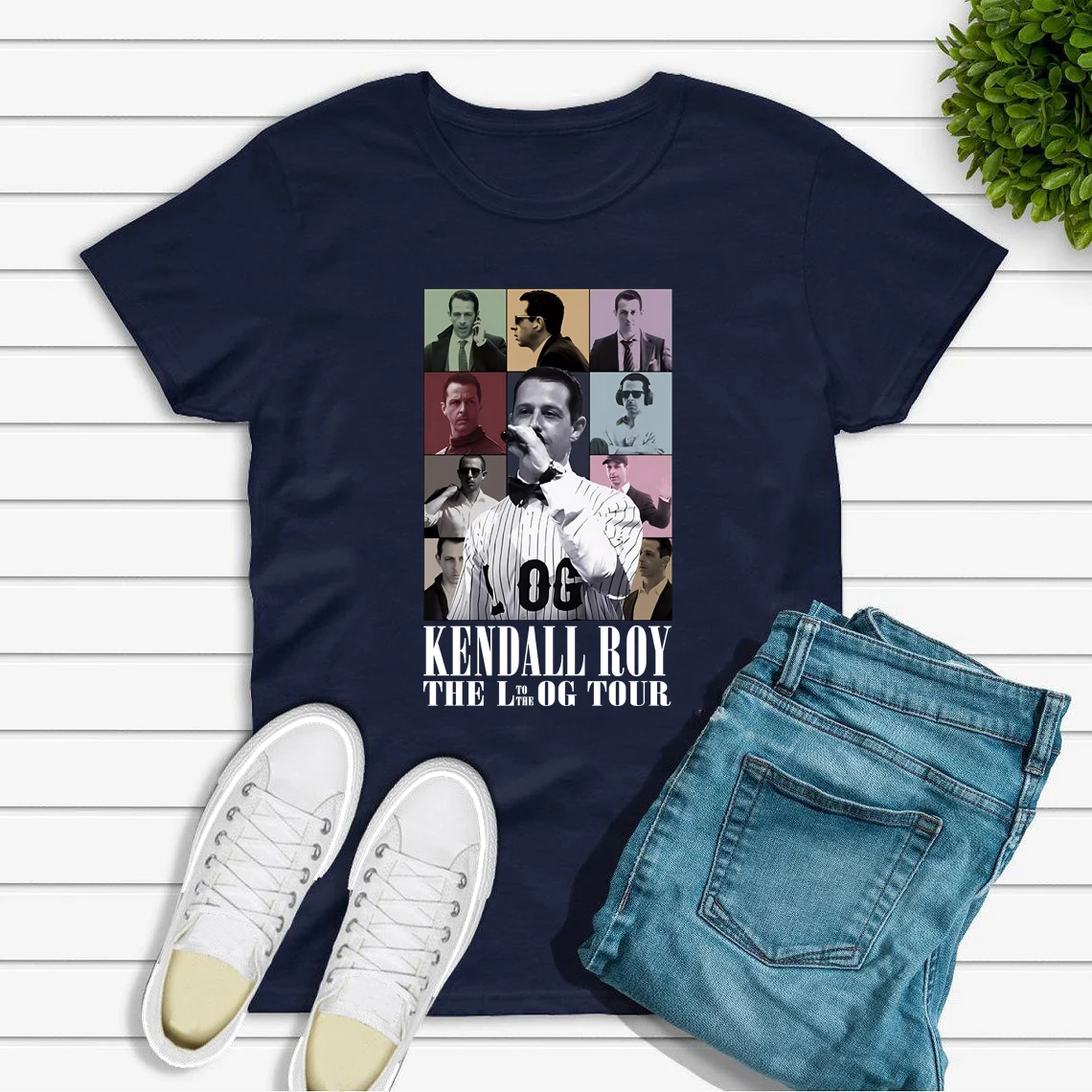 Kendall Roy The Eras Tour T Shirt Men Women T-Shirts Vintage 80s 90s Succession TV Show T-shirt Short Sleeve Steetwear Tops