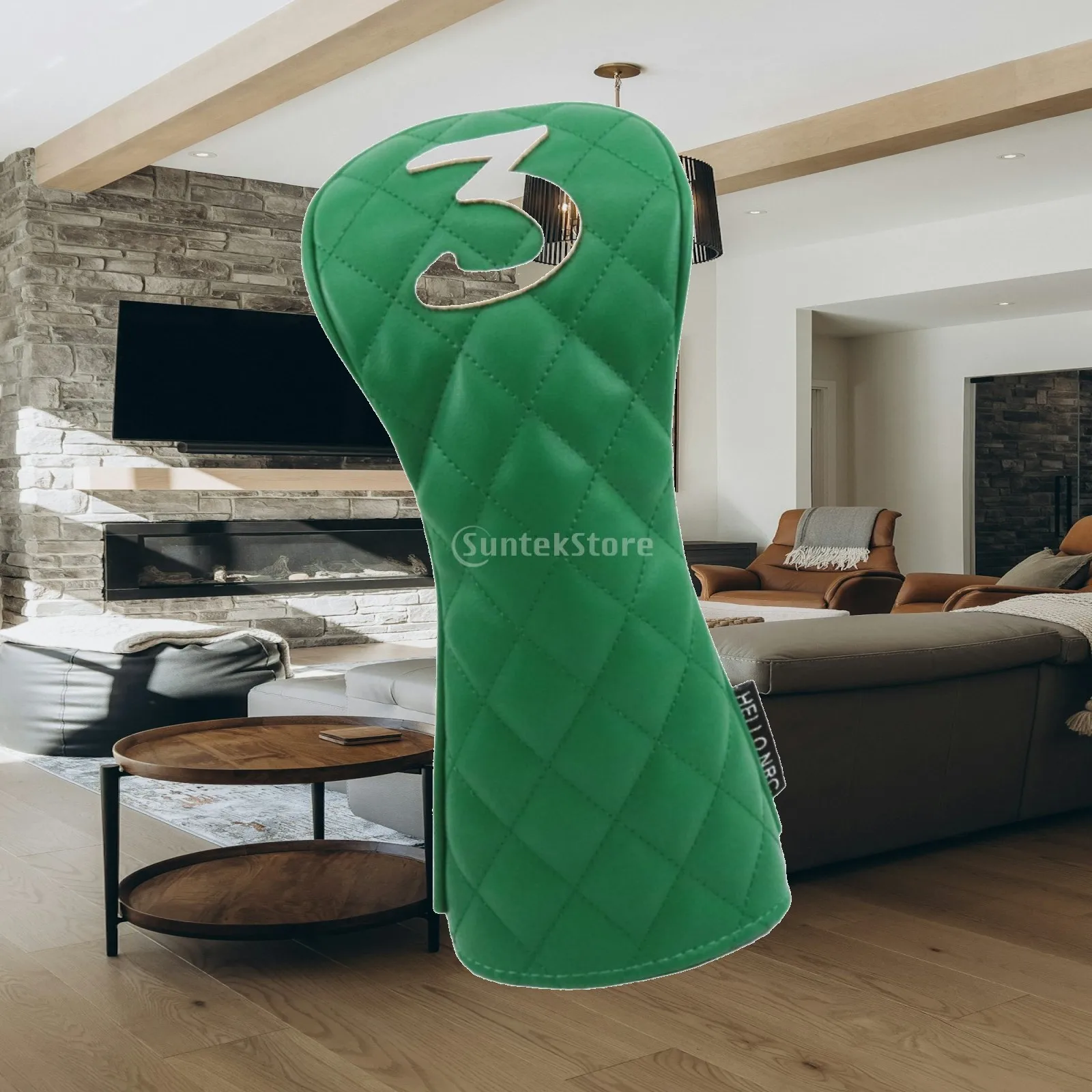 Golf Head Covers Fashion Golf Wood Headcover PU Leather Anti Cut Cover for Men Women Golfer Training Supplies