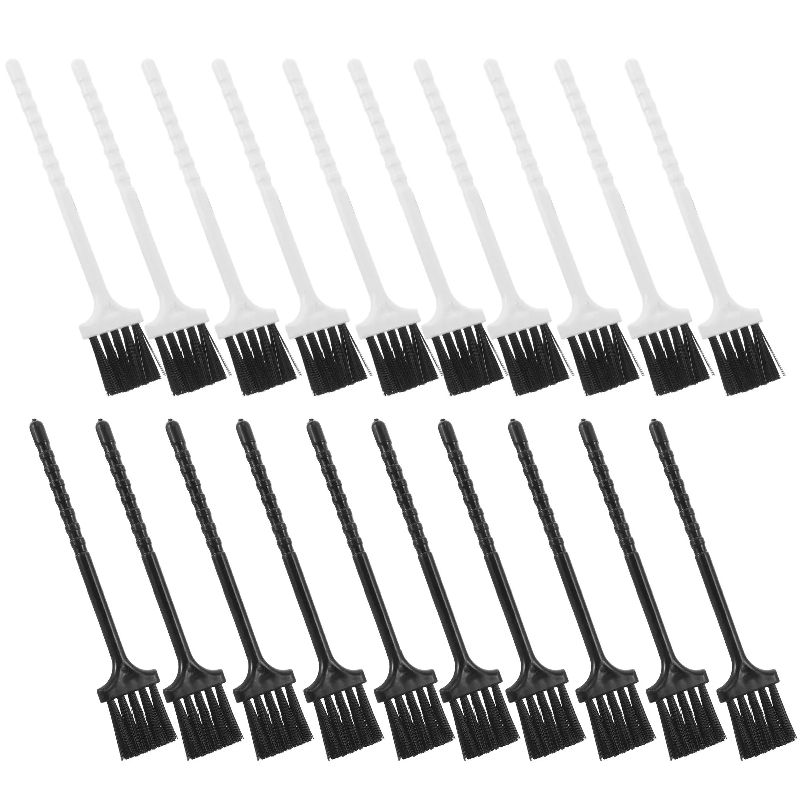 20Pcs Electric Razor Cleaning Brush Long Handle Multifunctional Portable Grooming Brush for Shaver Hair Removal and Precision
