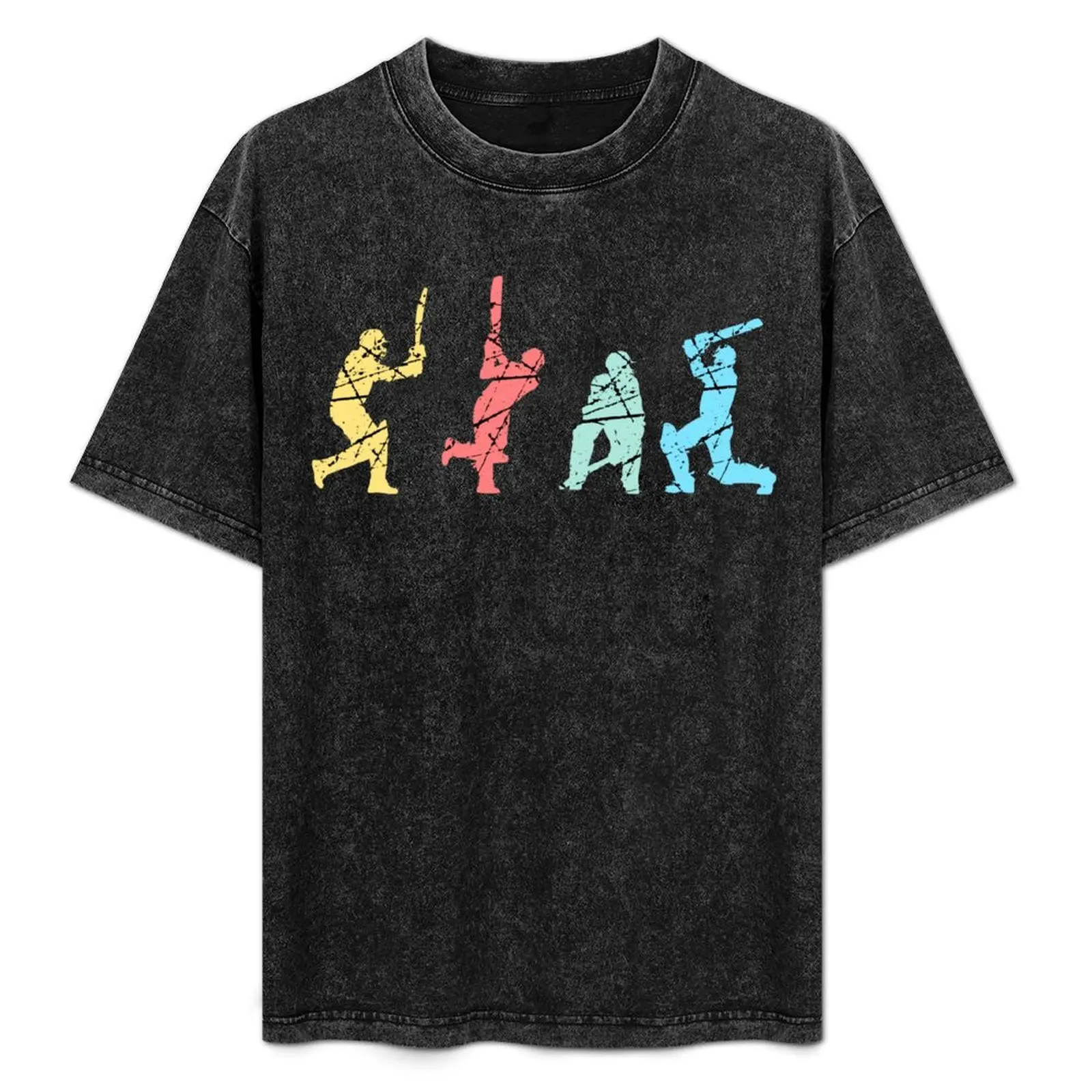 Cricket Retro T-Shirt Basic Lightweight Short Sleeve Tee