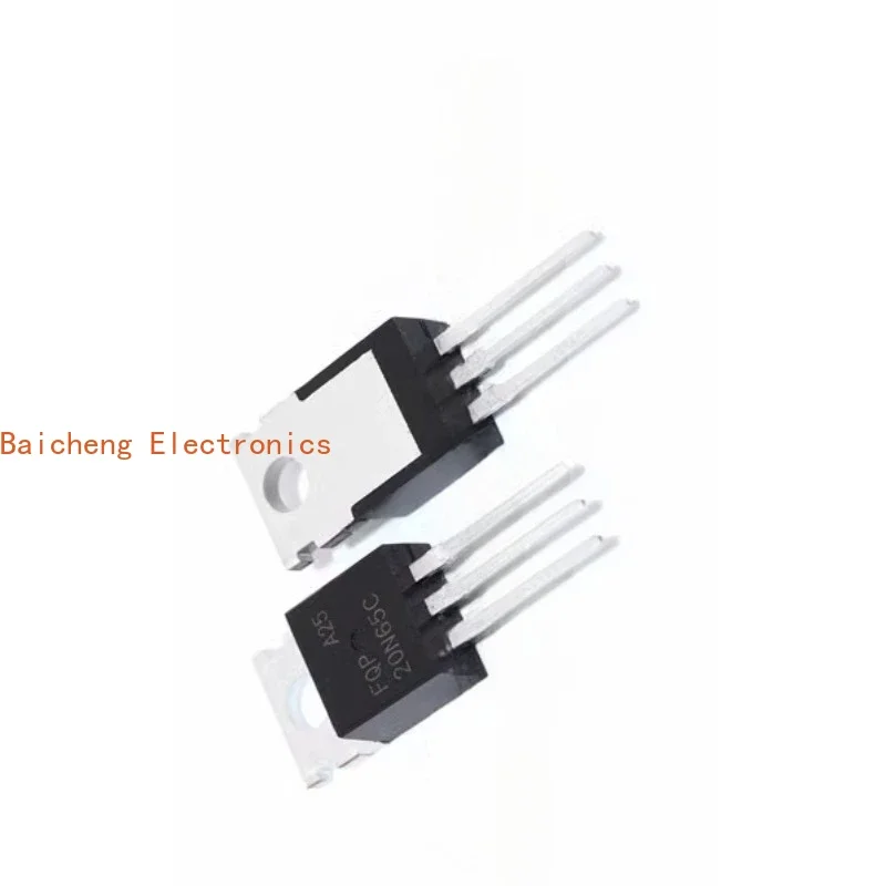 10PCS Iron head and plastic sealed FQP20N65C FQPF20N65C TO-220-TO-220F field-effect MOS transistor
