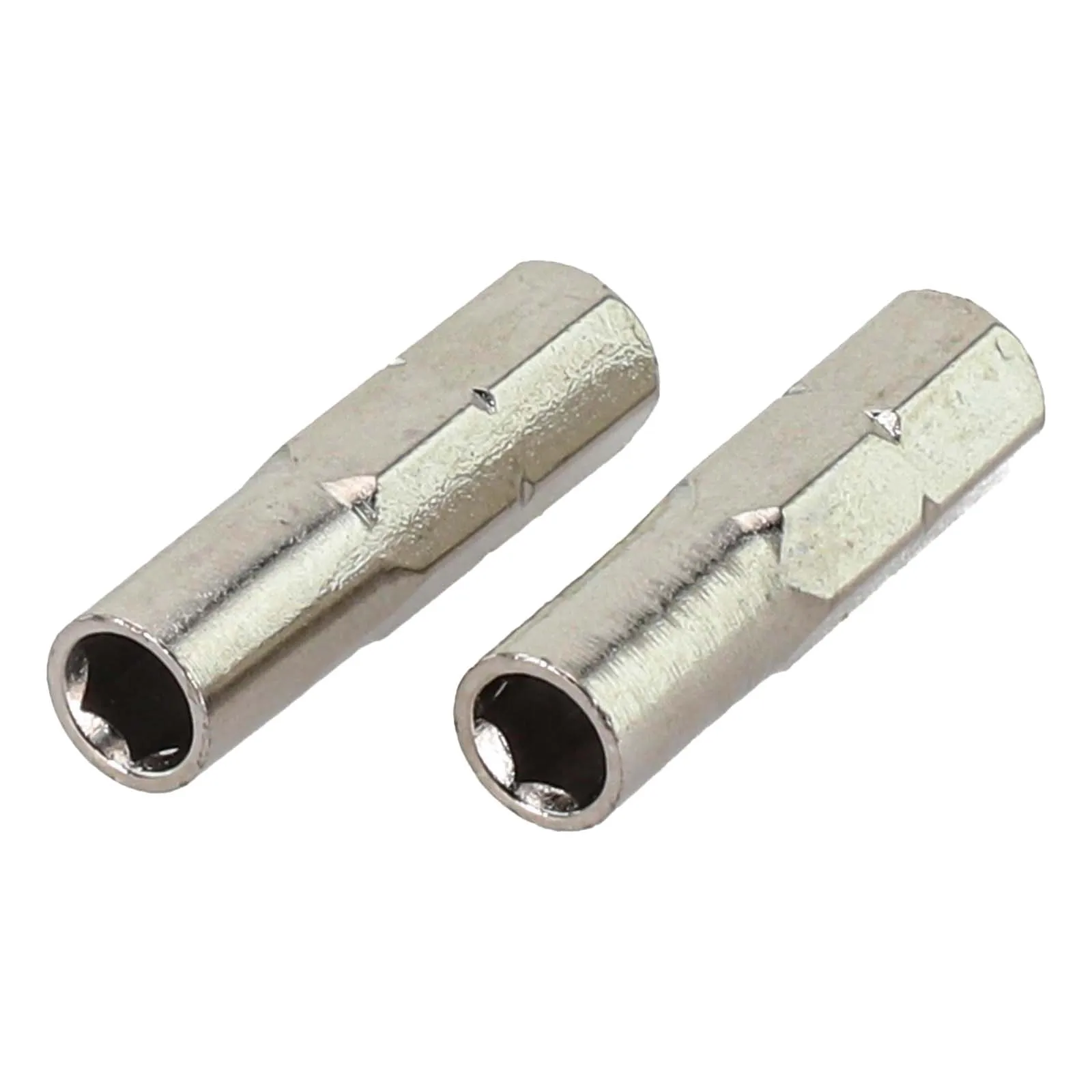 2pcs Hex Shank 6.35mm To 4mm Insert Bit Adapter Electric Screwdriver Socket Holder Micro- Bit Adapter Magnetic Holder Tools