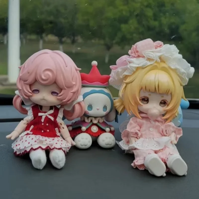 

Original Blind Box Come4free Milk Cake Dream Puff Series Mysterious Surprise Box 12 Points Bjd Action Doll Ornaments Toy Gift