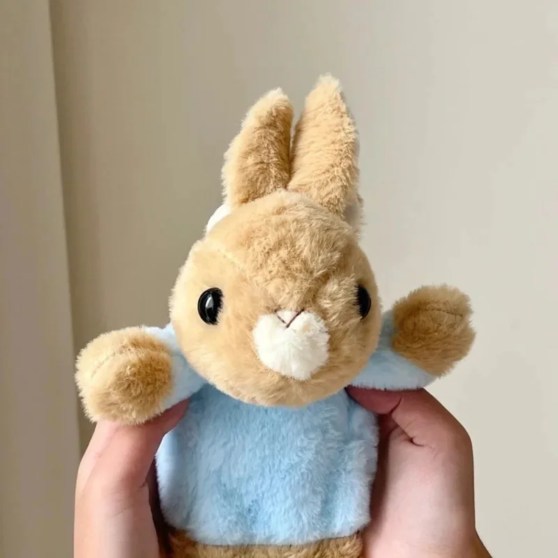 Sac à stylo en peluche moelleux avec grande oreille de lapin pour fille, coeur, ins, déterminer la boîte à crayons, portable, dessin animé mignon, papeterie, sac à dos, pendentif