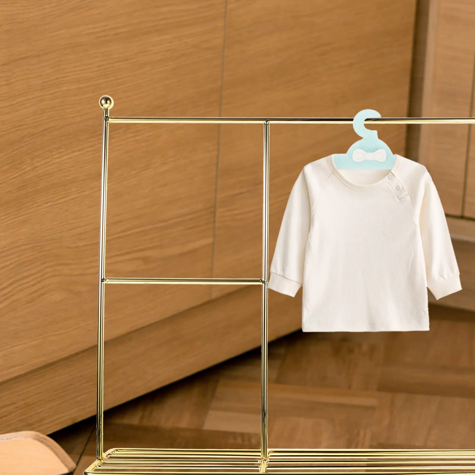 

Mini and Pets Clothes Holder Display Stand Compact Size Sturdy Design Practical Use for Different Needs Long Lasting