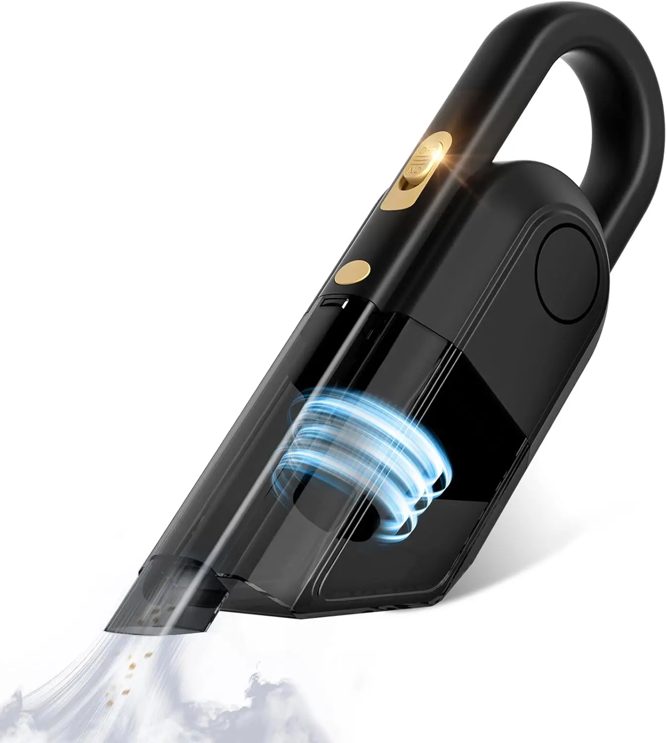 

Портативный автомобильный пылесос 9000 Па, 120 Вт, портативный для влажной/сухой уборки с аксессуарами для автомобиля, дома, офиса