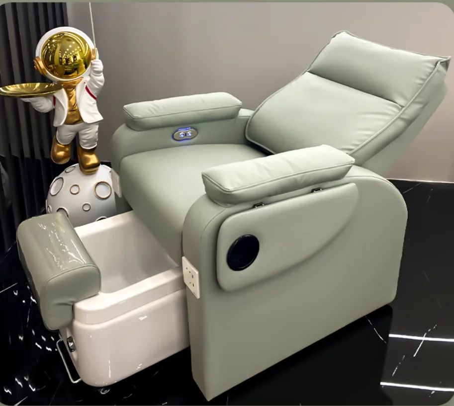 Hair chair special foot bath hair chair beauty salon nail electric put down sofa lazy socket chair