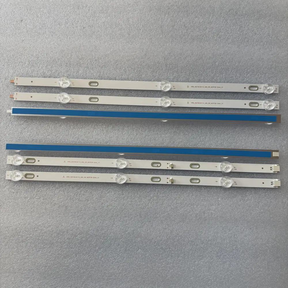 LED شريط إضاءة خلفي ل 4017ST2 HRS SQY39.5A114 3X6 2 واط MCPCB 12 مللي متر V1 BBK 40LEM 1071FTS2C RCA RT4038 V400HJ6 PE1 AE 0110478 #6