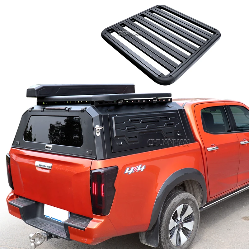 

Benext Retractable Truck Canopy for Mitsubishi Triton Pickup Hardtop Topper Camper with Roof Rack for Tundra Silverado NP300