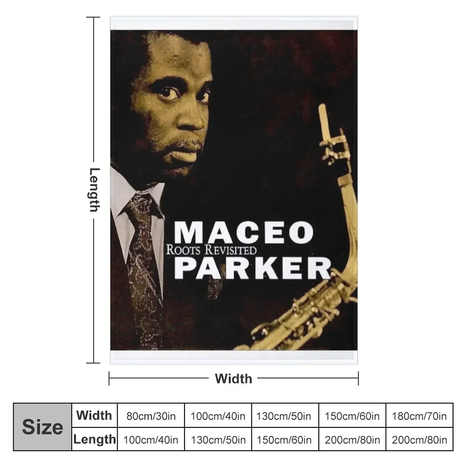 saxophone maceo parker Throw Blanket Travel wednesday Plush Polar Bed Warm Blankets