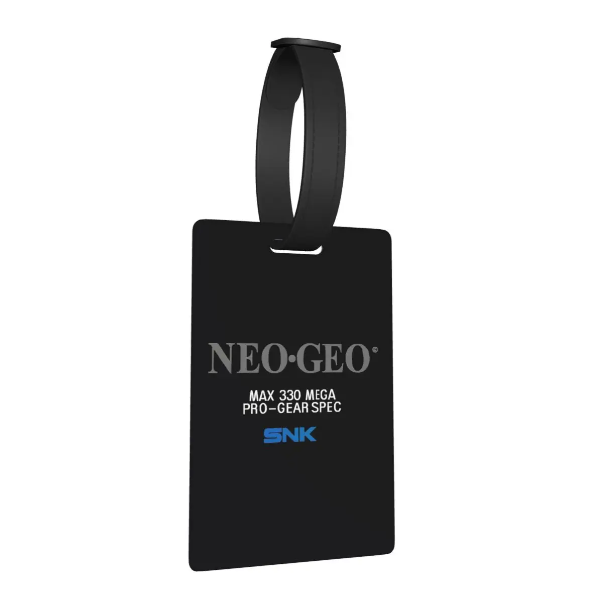 

Neo Geo Logo Neogeo Arcade Luggage Tags Suitcase Accessories Travel Baggage Boarding Tag Label Holder ID Name Address