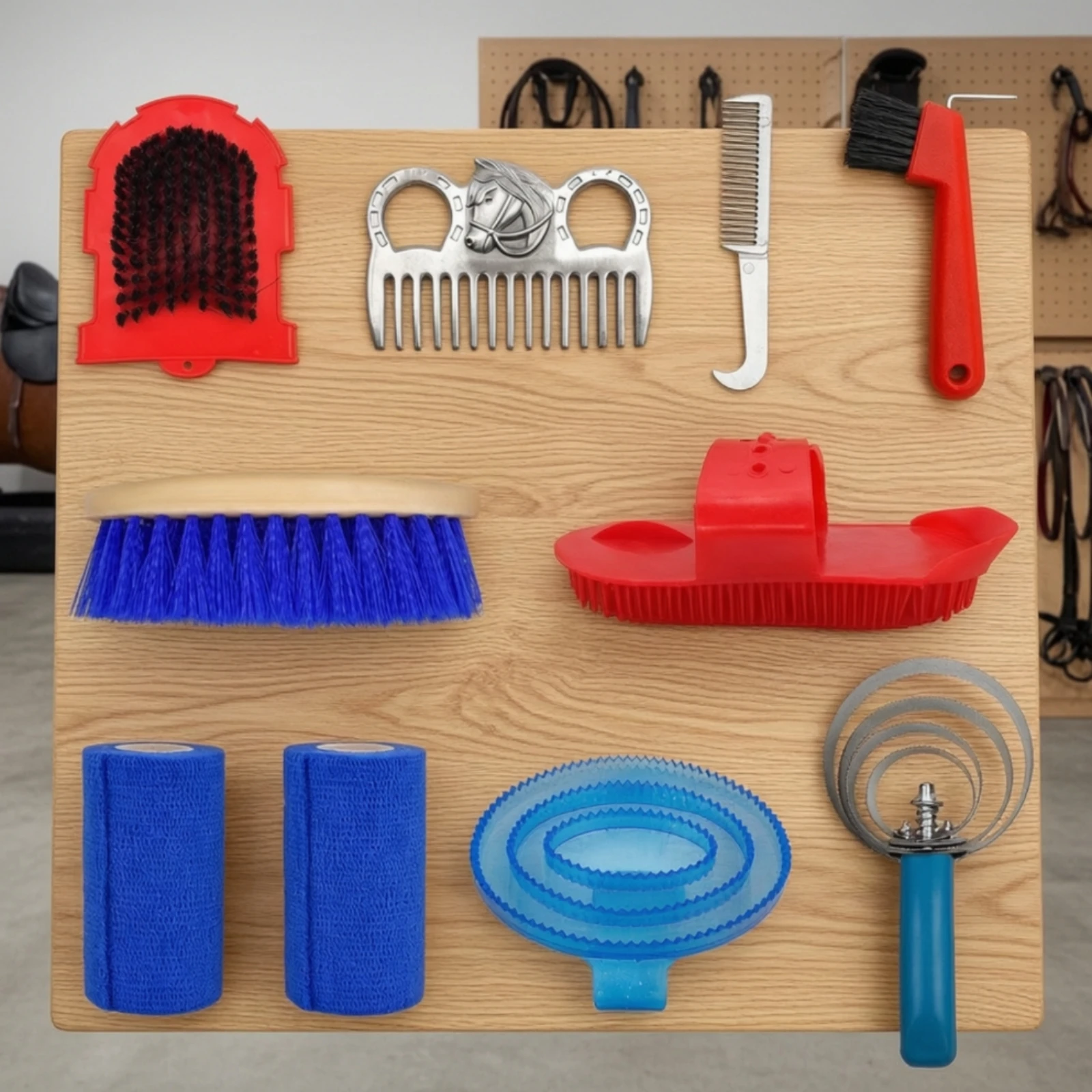 Juego de 10 Herramientas de As - Grooming Kit Horse reseña y precio