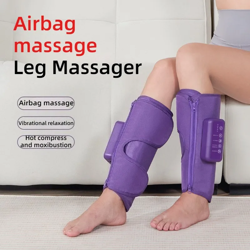 Intelligent Heating Calf Massager Professional Pressotherapy Breathable Soft Legs Massager Wireless Portable Massage Machines