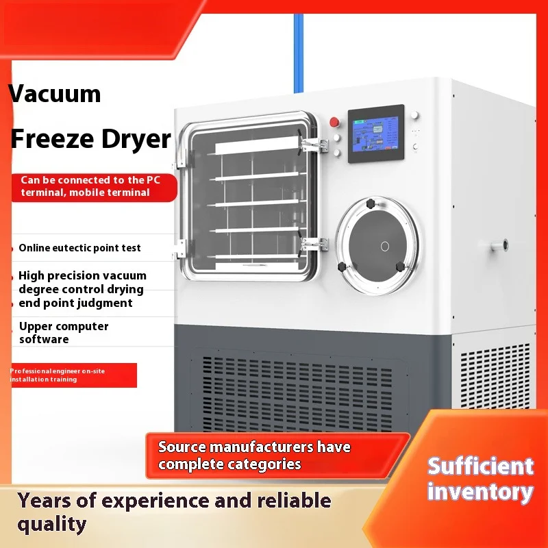 Commercial Fully Automatic Vacuum Freeze-drying Machine, Continuous Drying Equipment, Vacuum Freeze-drying Machine