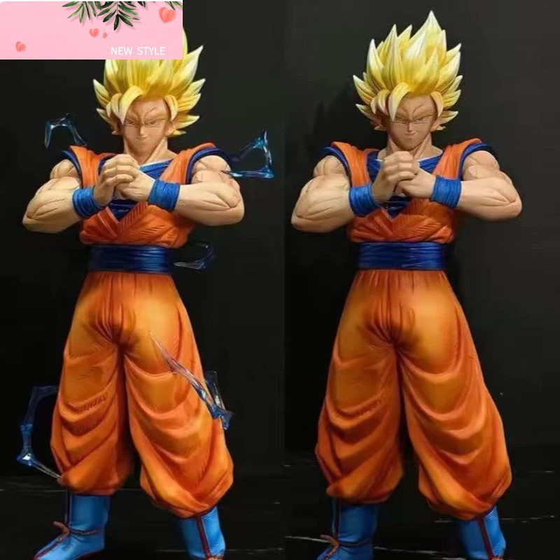 

Anime Dragon Ball Ssj2 Goku Figure Son Goku Super Saiyan Action Figures 30.5cm Pvc Statue Collection Model Toys Gifts