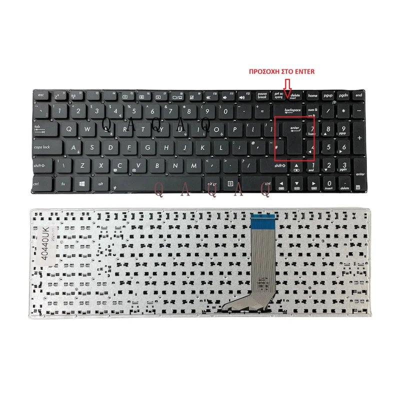 

QA New Laptop keyboard UK Keyboard for ASUS X556 X556L X556U X556UA X